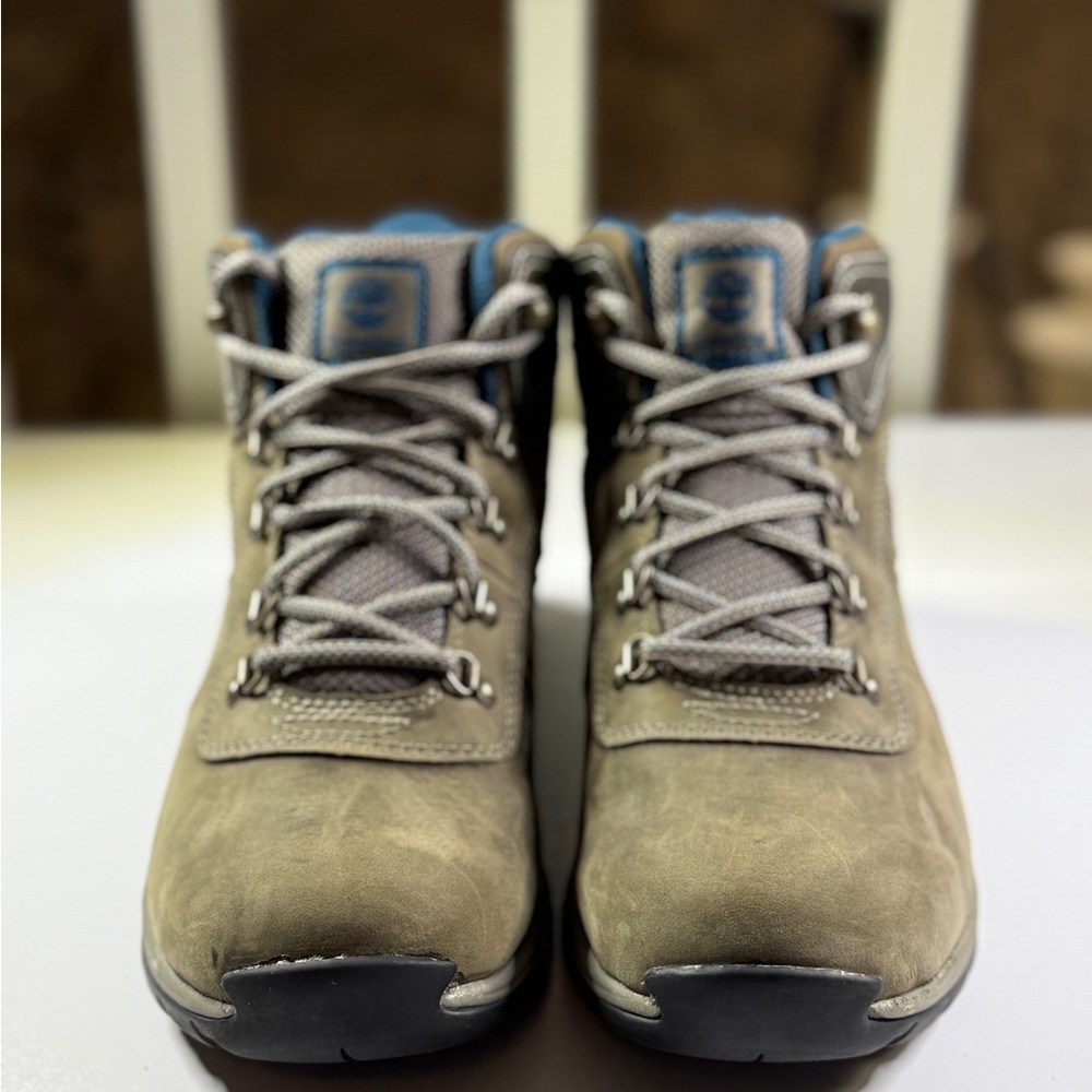 Timberland Brown and Gray Rugged Outdoor Boots